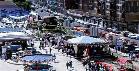 Da via Calefati a Largo 2 Giugno sino a viale Pasteur: i luoghi e la storia del luna park barese